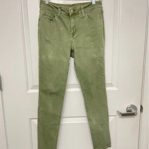 Olive Skinny Jeans